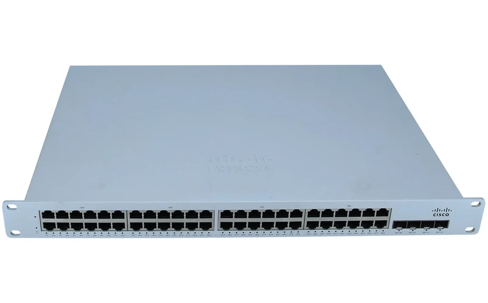 Cisco Meraki Cloud Managed MS210-48, Switch, 48 x 1000Base-T + 4 x Gigabit SFP (uplink) (MS210-48-HW)