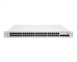 Cisco Meraki Cloud Managed MS210-48FP, Switch, 48 x 1000Base-T + 4 x Gigabit SFP (uplink), PoE+ (740 W) (MS210-48FP-HW)
