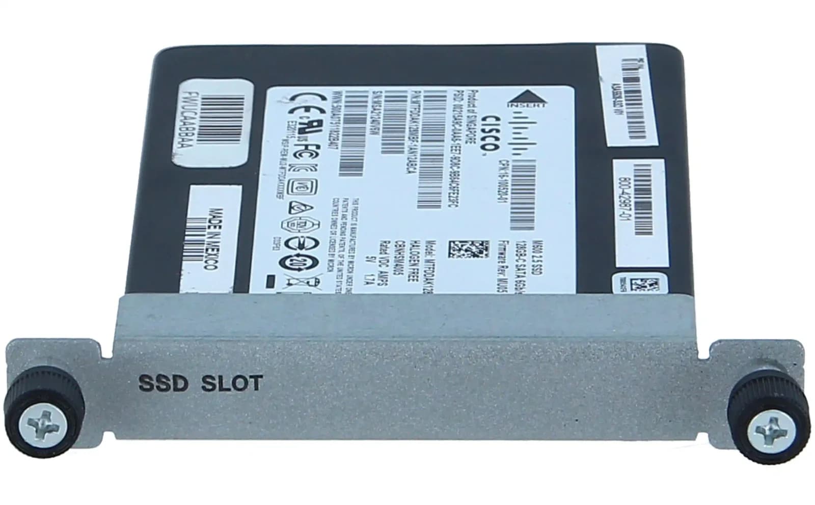 Micron 128GB, SATA 6 Gb/s, M600 2.5 SSD (MTFDDAK128MBF)