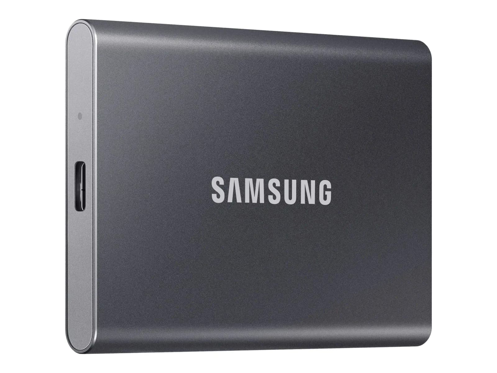 Samsung T7 MU-PC1T0T, SSD, encrypted, 1 TB, external (portable), USB 3.2 Gen 2 (USB-C connector), 256-bit AES (MU-PC1T0T-WW)