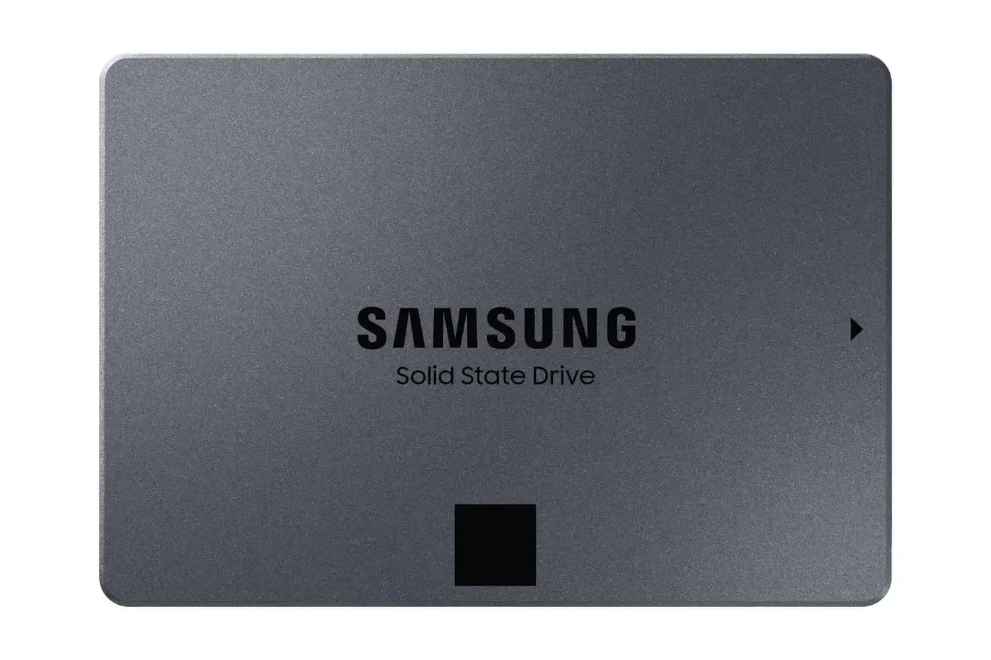 Samsung 870 QVO MZ-77Q8T0BW, Solid state drive, encrypted, 8 TB, internal, 2.5", SATA 6Gb/s, buffer: 8 GB, 256-bit AES, TCG Opal Encryption (MZ-77Q8T0BW)