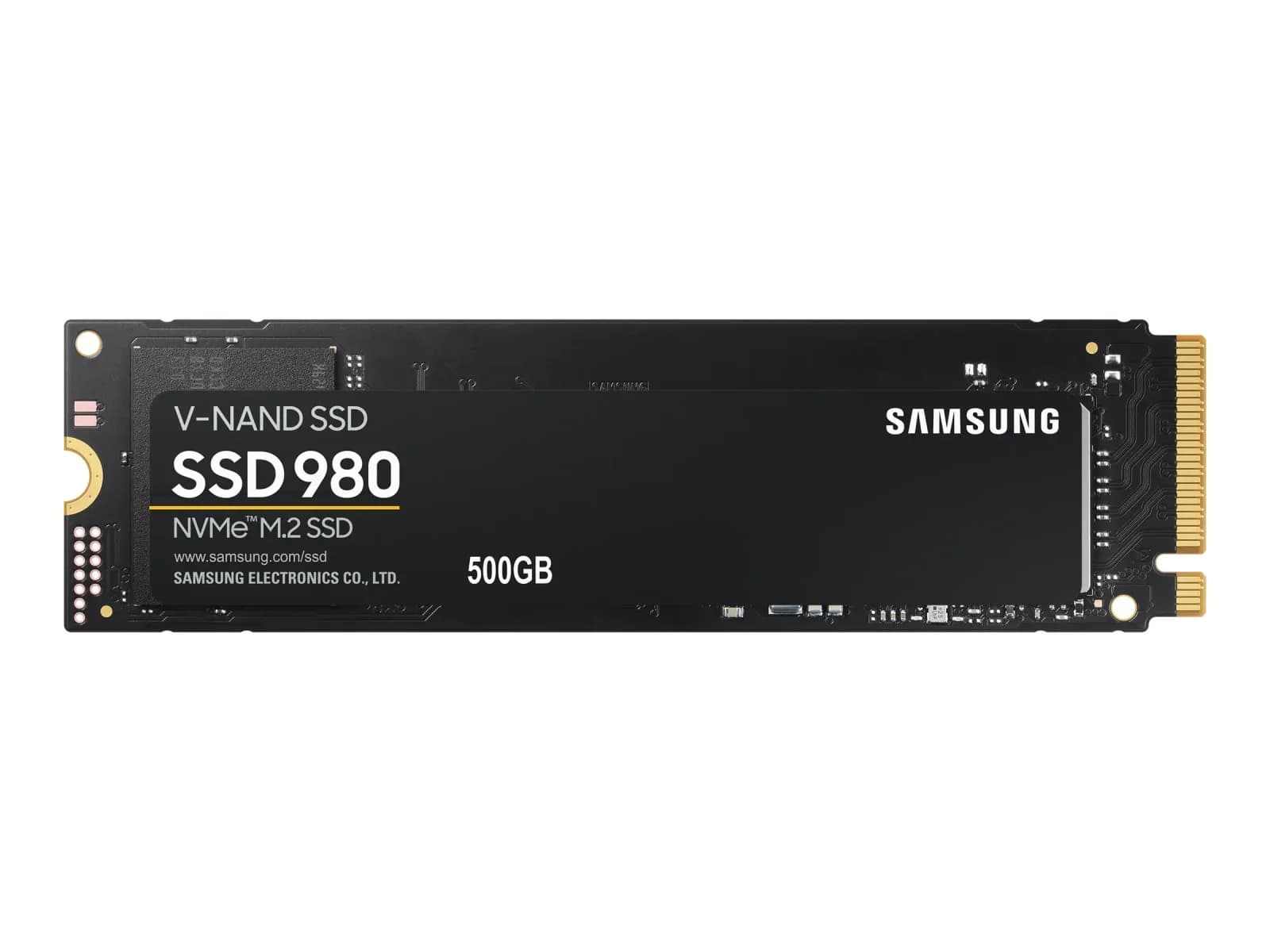 Samsung SSD, encrypted, 500 GB, internal, M.2 2280, PCIe 3.0 x4 (NVMe), 256-bit AES, TCG Opal Encryption (MZ-V8V500BW)
