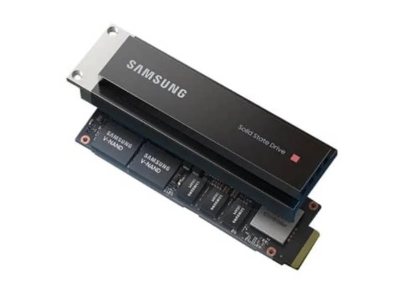 Samsung PM9A3, SSD, 1.92 TB, internal, 2.5", U.2 PCIe 4.0 x4 (NVMe) (MZQL21T9HCJR-00A07)