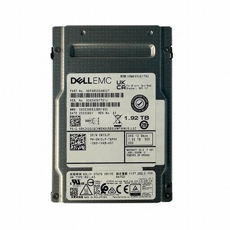 DELL 1.92TB SSD 2.5 SAS 12G (N15JP)