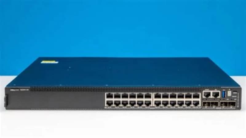 DELL PowerSwitch N2224X-ON, Switch, L3, Managed, 24 x 10/100/1000/2.5G RJ45 + 4 x 25 Gigabit SFP28, rack-mountable (N2224X-ON)