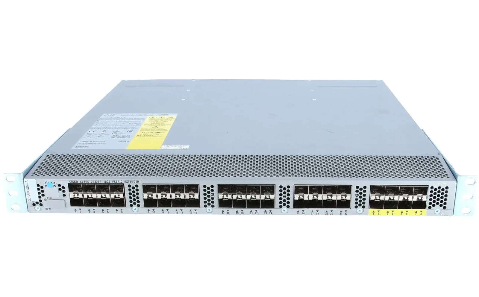 Cisco N2K 10GE, 2PS, 1 Fan Module, 32x1/10GE+8x10GE (req SFP+) (N2K-C2232PP-10GE)