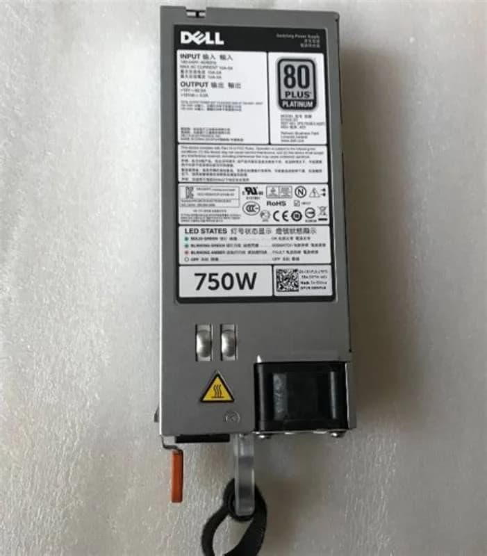DELL POWEREDGE R820/720/620/520 750W 80PLUS PLATINUM PSU (N30P9)