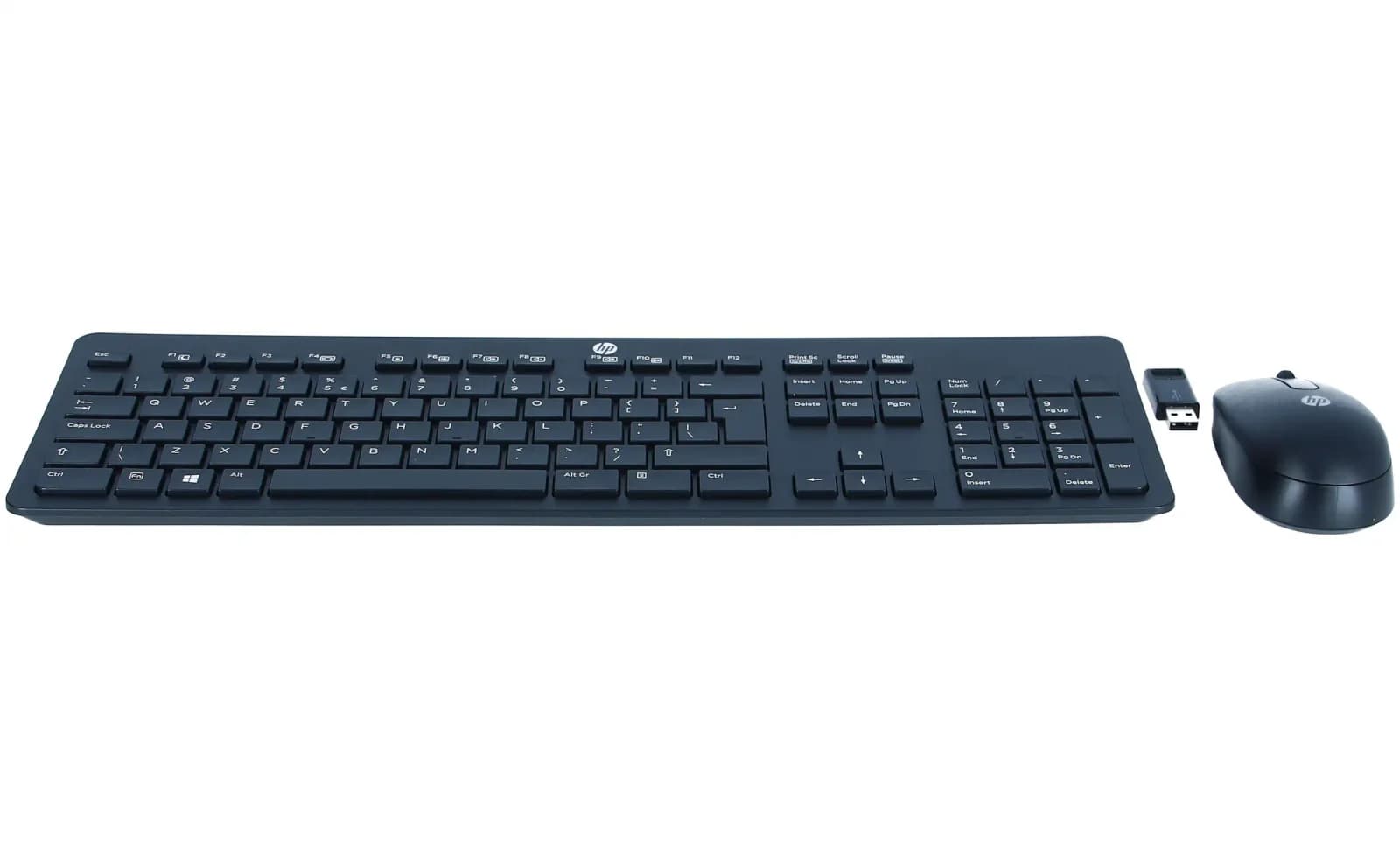 HP Slim Business, Tastenfeld və Maus Set, drahtlos, QWERTY (N3R88AAABB)