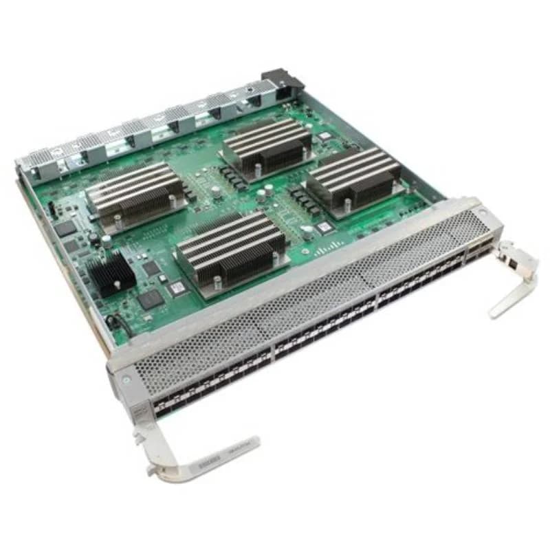 Cisco Expansion module, Gigabit Ethernet / 10 Gigabit SFP+ x 48 + 40 Gigabit QSFP+ x 4 (N9K-X9564PX)