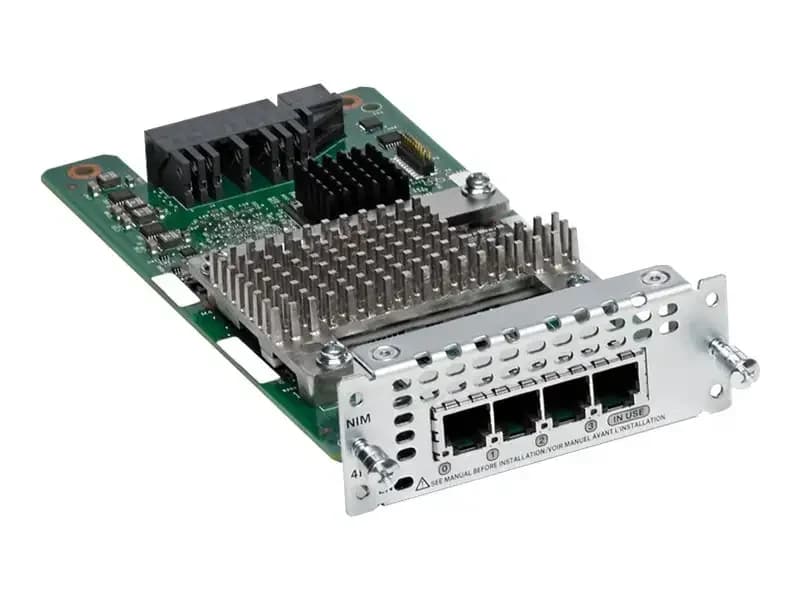 Cisco 4-Port Network Interface Module, FXS, FXS-E and DID (NIM-4FXSP)