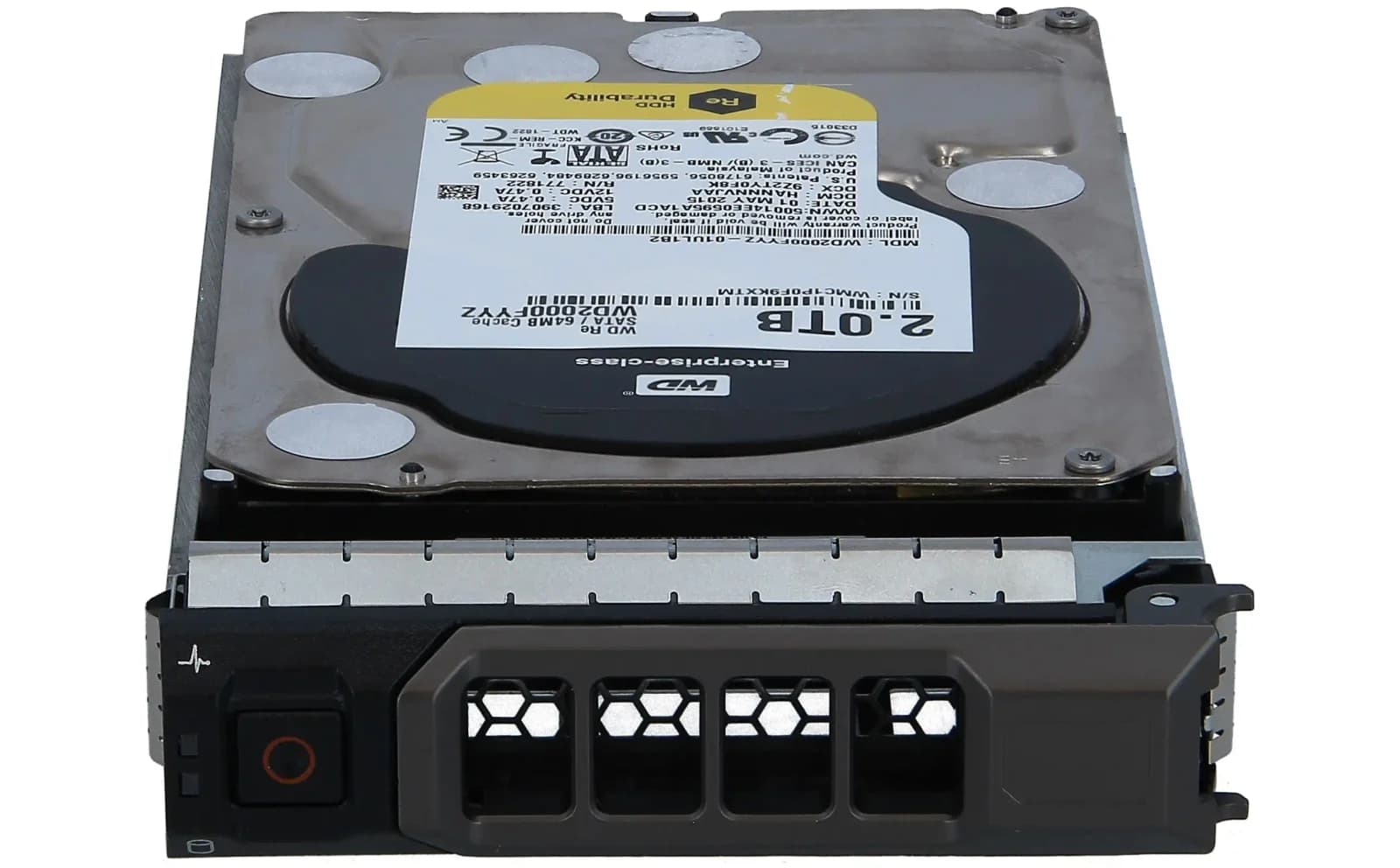DELL 2TB 7.2K 3.5IN SATA HDD (NRG1W)