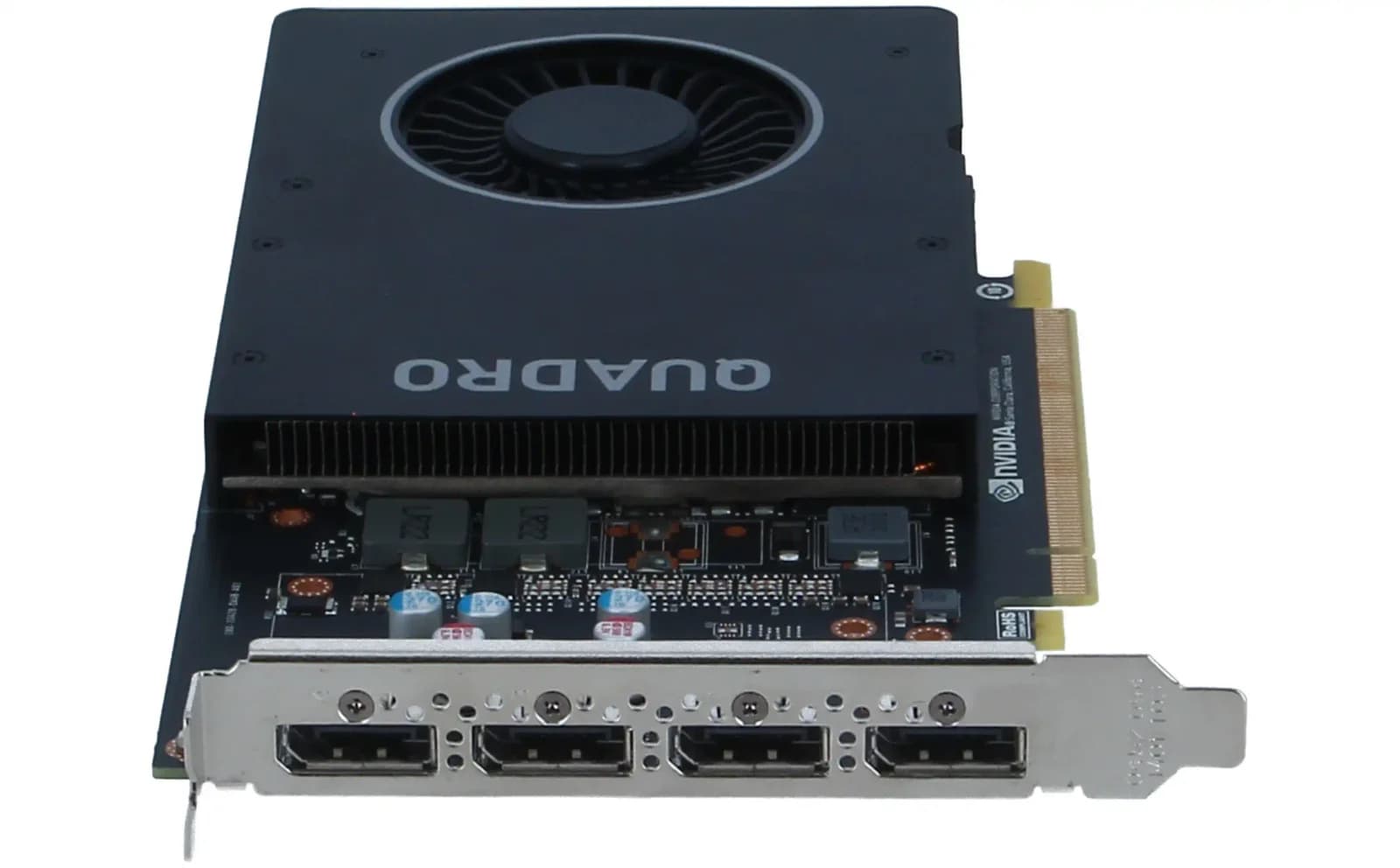 NVIDIA 5 GB GDDR5X, 4x DisplayPort (NVIDIA-Quadro-P2200)