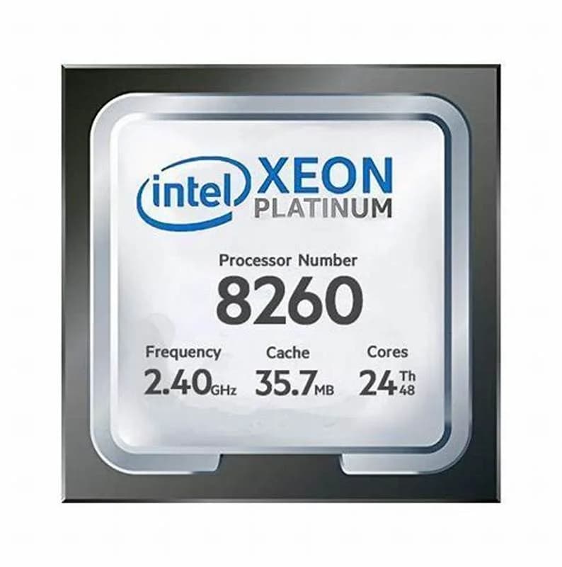 HPE Intel Xeon Platinum 8260, 2.4 GHz, 24 ядер (P02661-B21)