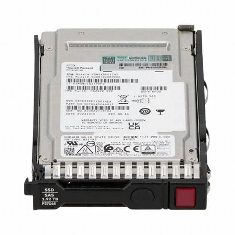 HPE SPS-DRV 1.92TB SSD SAS 2.5 SFF SS7K SS8K Spare Part, Solid State Disk, Serial Attached SCSI (SAS) (P08720-001)