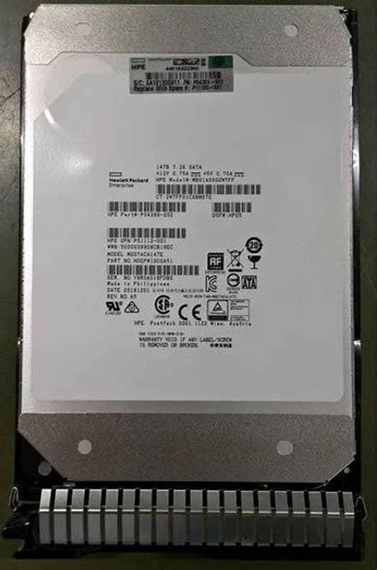 HP Midline Helium, Жёсткий диск, 14 TB, Hot-Swap, 3.5" LFF (8.9 cm LFF) (P09163-B21)