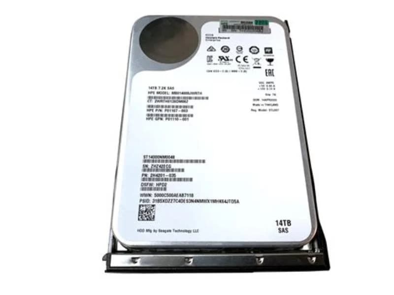 HPE HDD 14TB 12G LFF SAS He LP DS (P11518-001)
