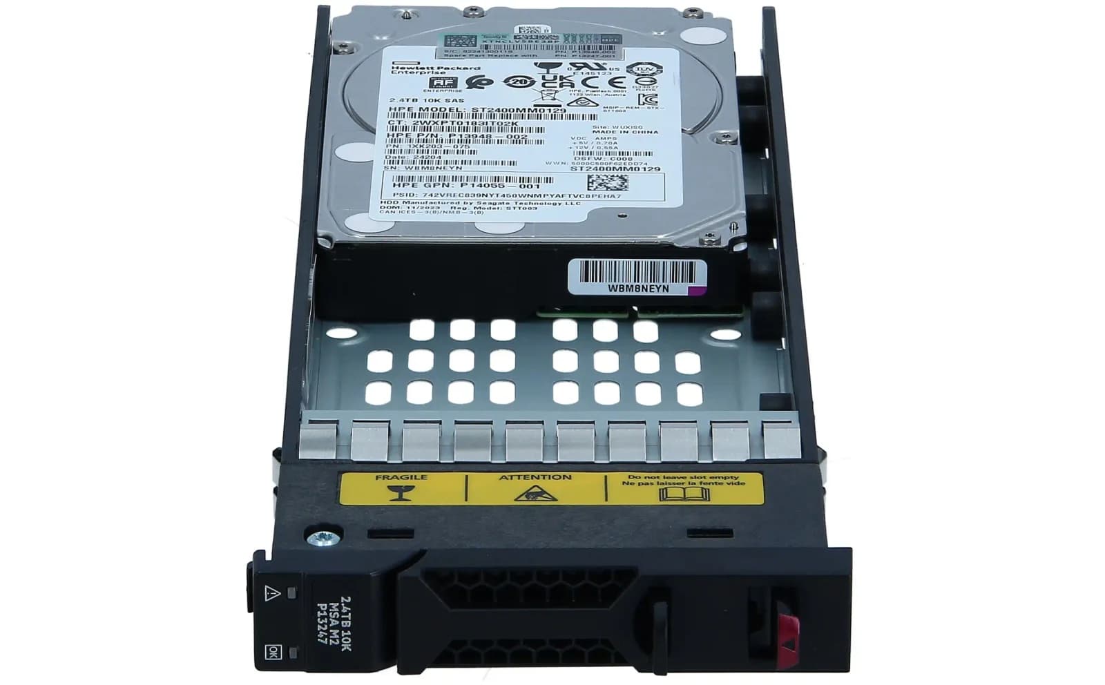 HPE DRV HDD MSA 2.4TB SFF SAS 10k M2 (P13247-001)