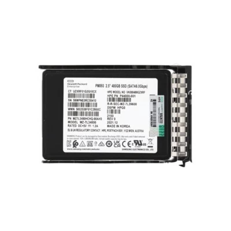 HPE Mixed Use, SSD, 480 GB, Hot-Swap, 3.5" LFF (8.9 cm LFF) (P19978-B21)