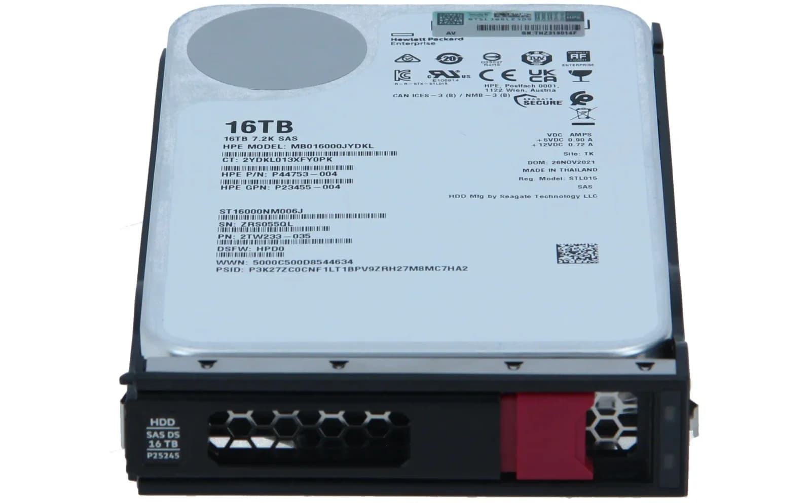 HPE Business Critical, sərt disk, 16 TB, Hot-Swap, 3.5" LFF (8.9 cm LFF) (P23608-B21)