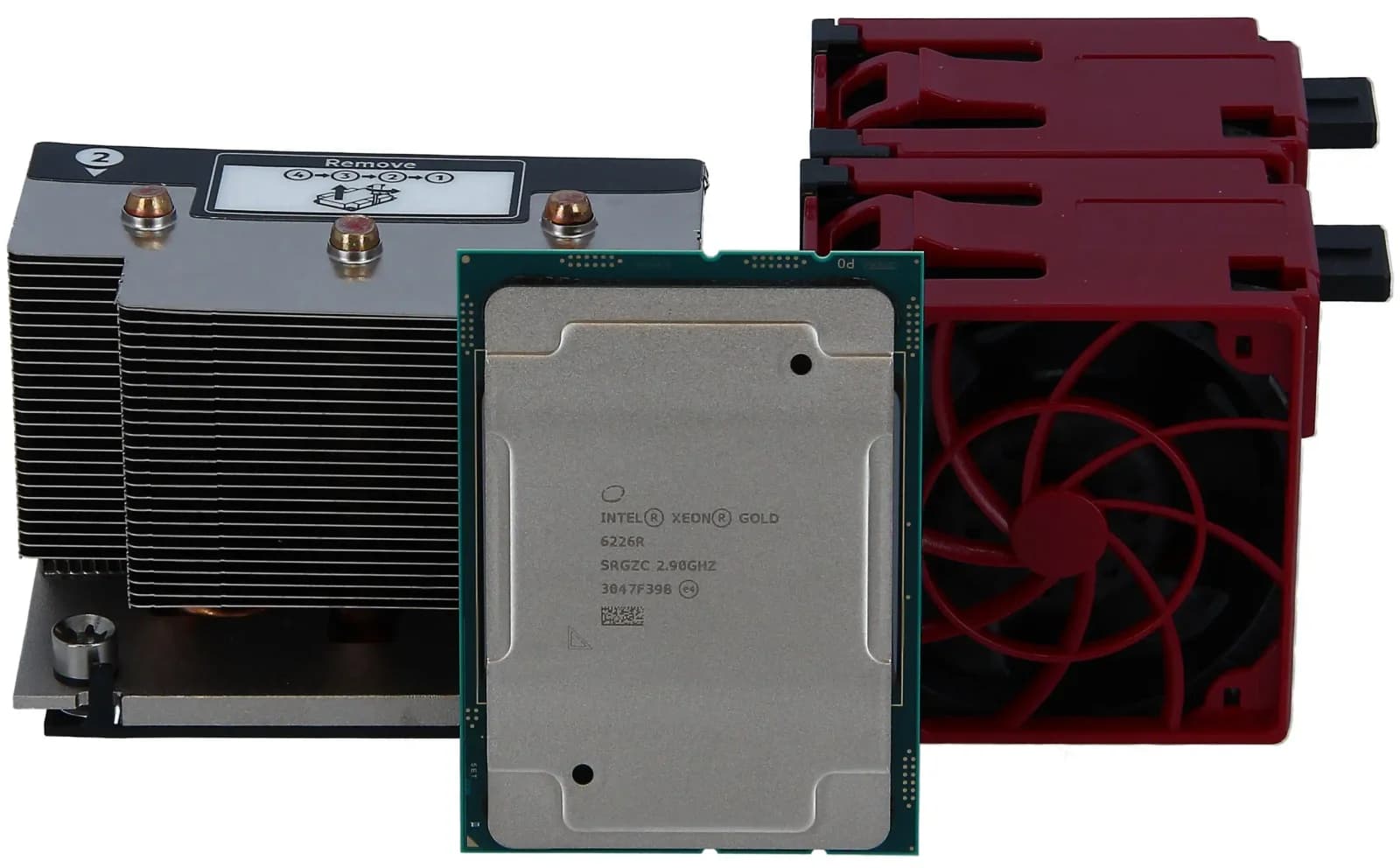 HP DL380 Intel Xeon Gold 6226R Kit, 2.9 GHz, 16 ядер, 22 MB Cache-yaddaş (P24467-B21)