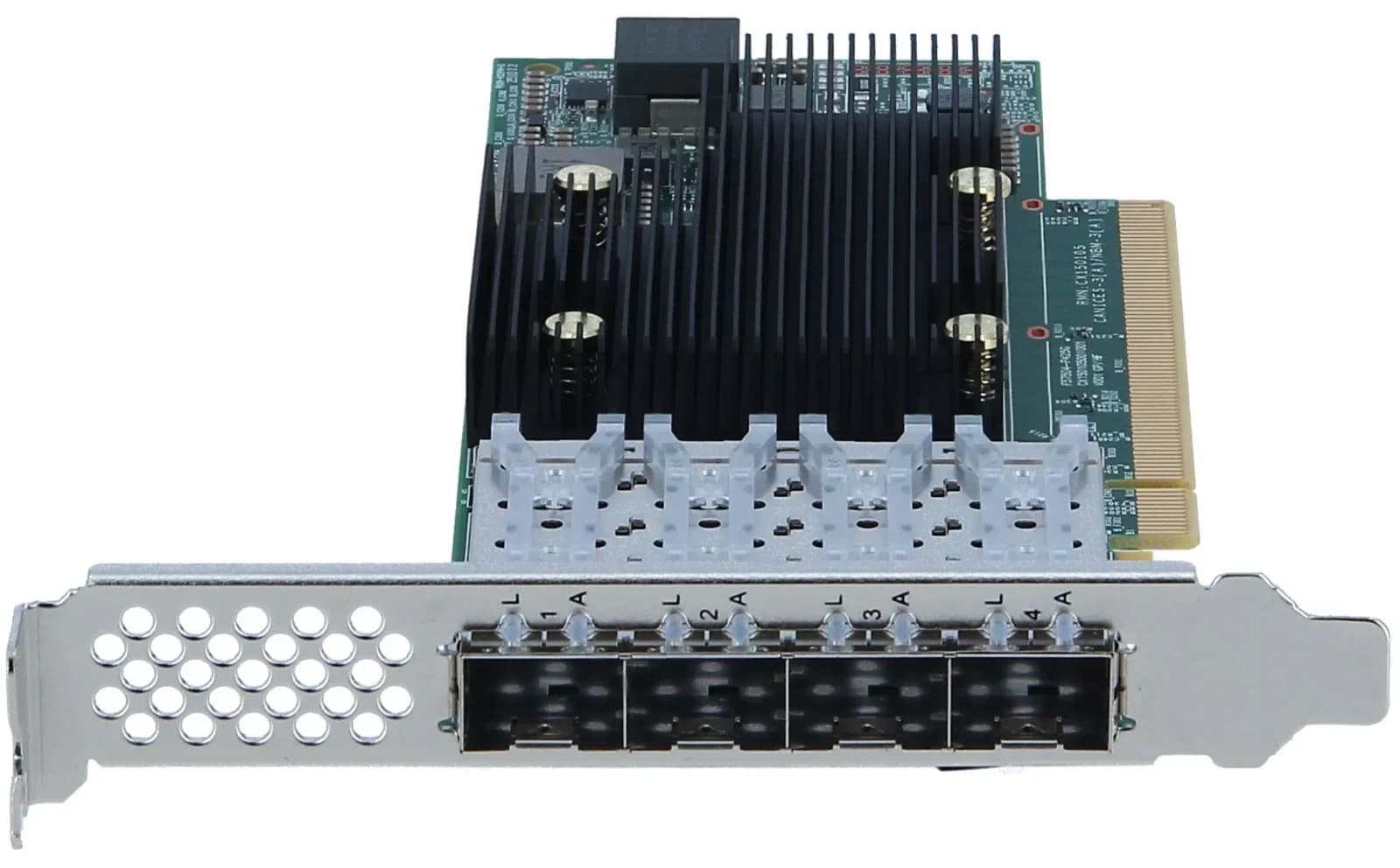 HPE Broadcom BCM57504, Network adapter, PCIe 4.0 x16, 10Gb Ethernet / 25Gb Ethernet SFP28 x 4 (P26264-B21)