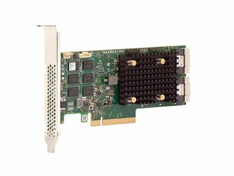 HPE Broadcom MegaRAID MR216i-p, Storage controller, 16 Channel, SATA 6Gb/s / SAS 12Gb/s / PCIe 4.0 (NVMe), RAID 0 1 10, PCIe 4.0 x8 (P26324-B21)