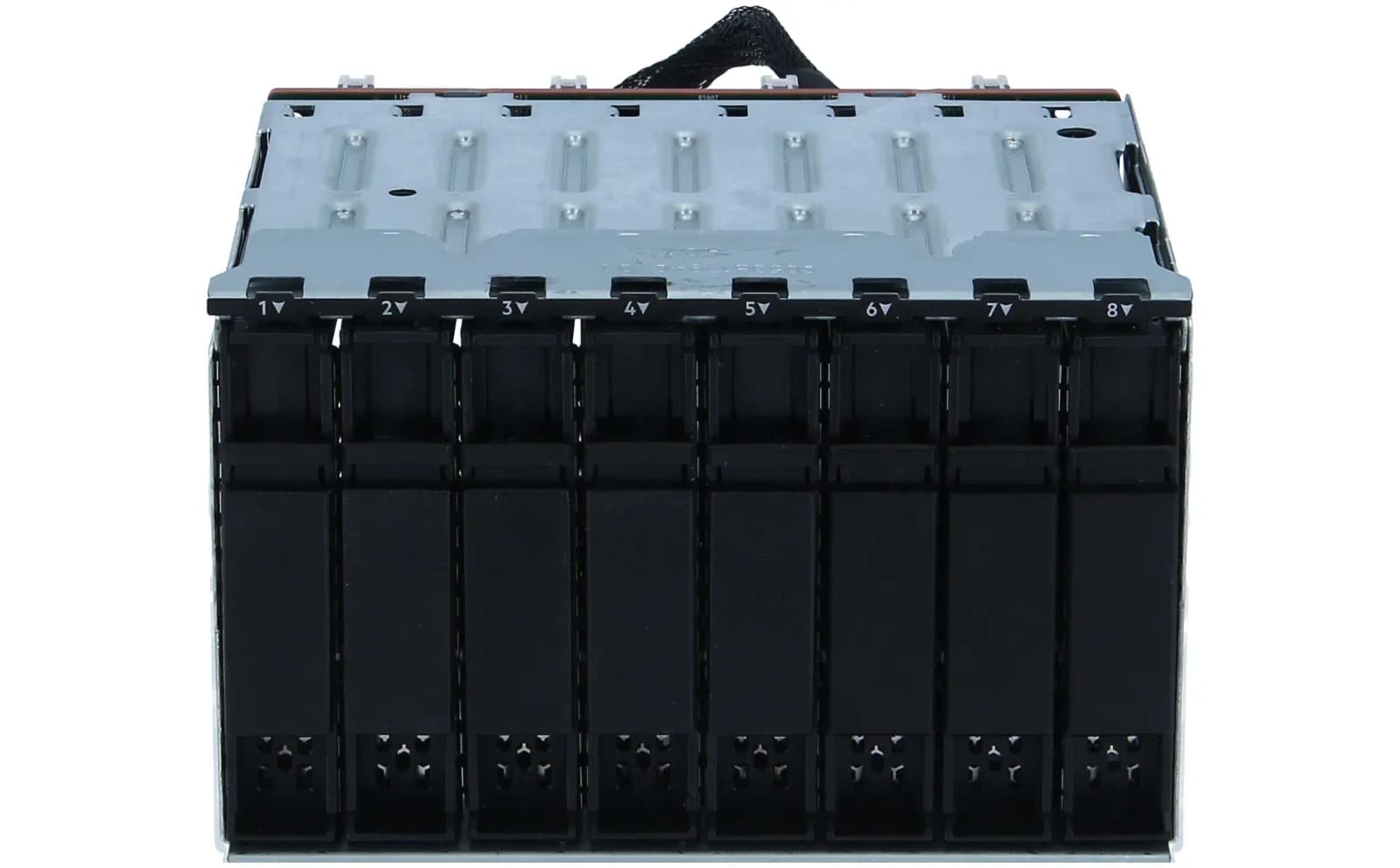 HPE ProLiant DL300 Gen10 Plus 2U 8SFF x4 Tri-Mode 24G U.3 BC Front Drive Cage Kit (P26931-B21)