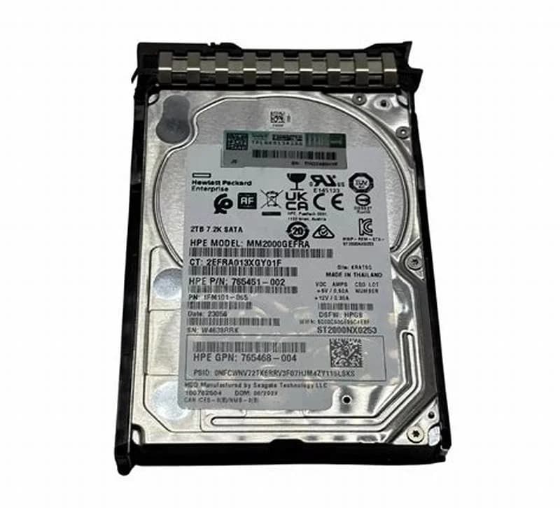 HPE Business Critical, Жёсткий диск, 2 TB, Hot-Swap, 2.5" SFF (6.4 cm SFF) (P28500-B21)