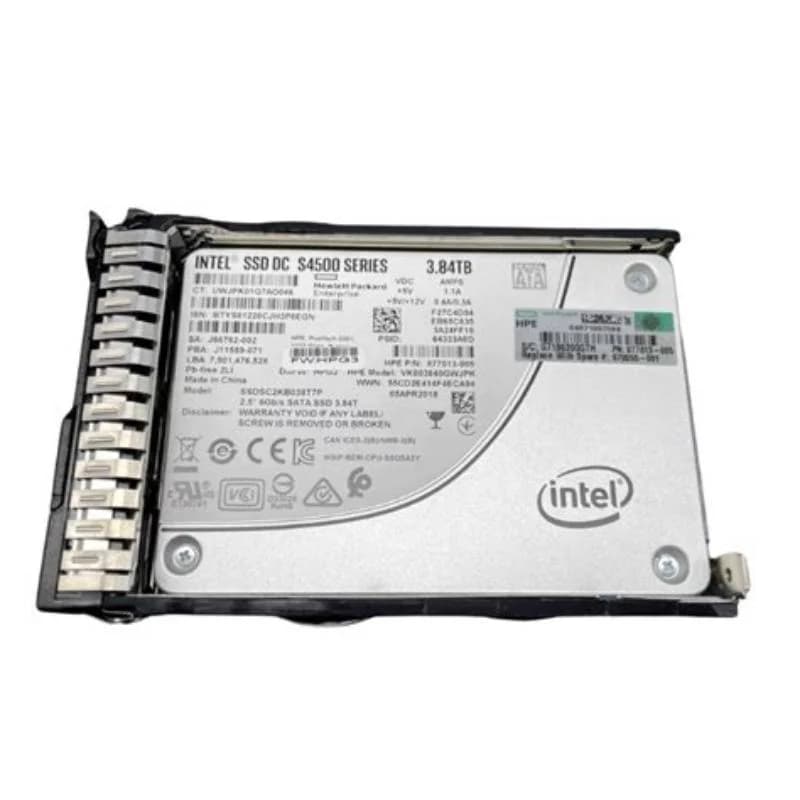 HPE 3.84TB SATA 6G Read Intensive SFF BC Multi Vendor SSD (P41525-001)