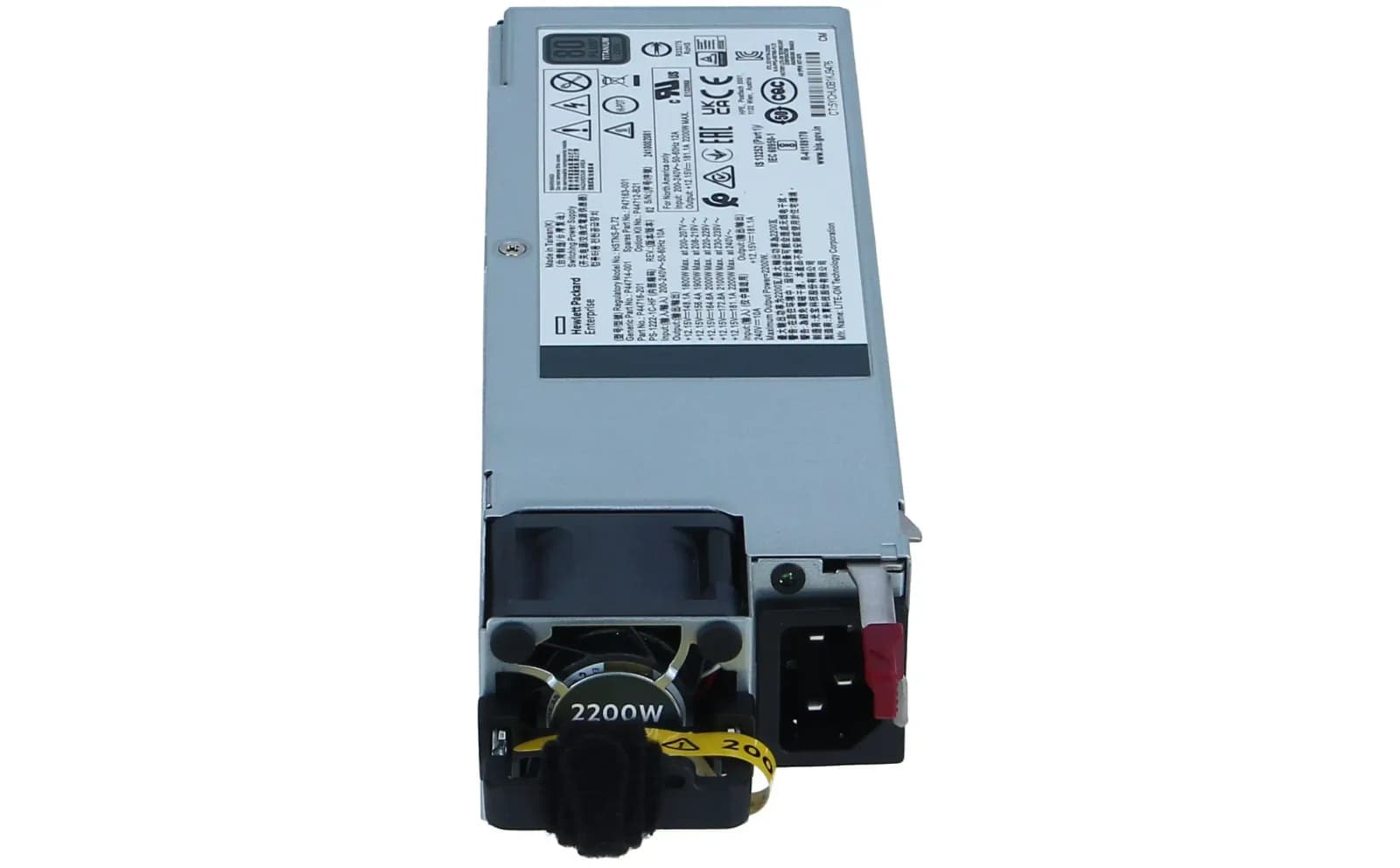 HPE 1800W-2200W Flex Slot Titanium Hot Plug Power Supply Kit (P47163-001)