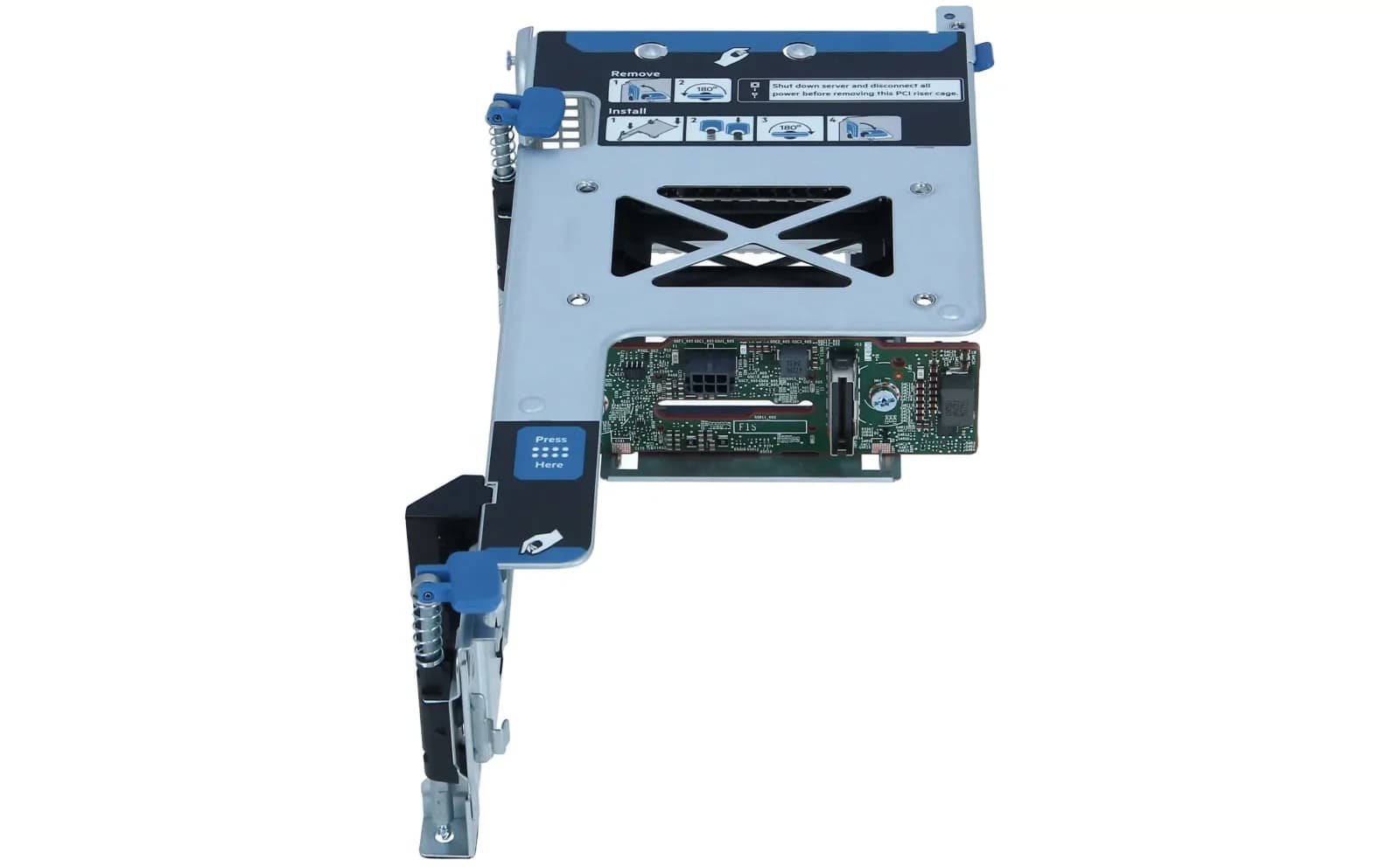 HPE ProLiant DL380 Gen11 2SFF U.3 Primary/Secondary Riser Cage Kit (P48810-B21)