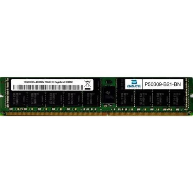 HPE SmartMemory, DDR5, module, 16 GB, DIMM 288-pin, 4800 MHz / PC5-38400, CL40, 1.1 V, registered, ECC (P50309-B21)