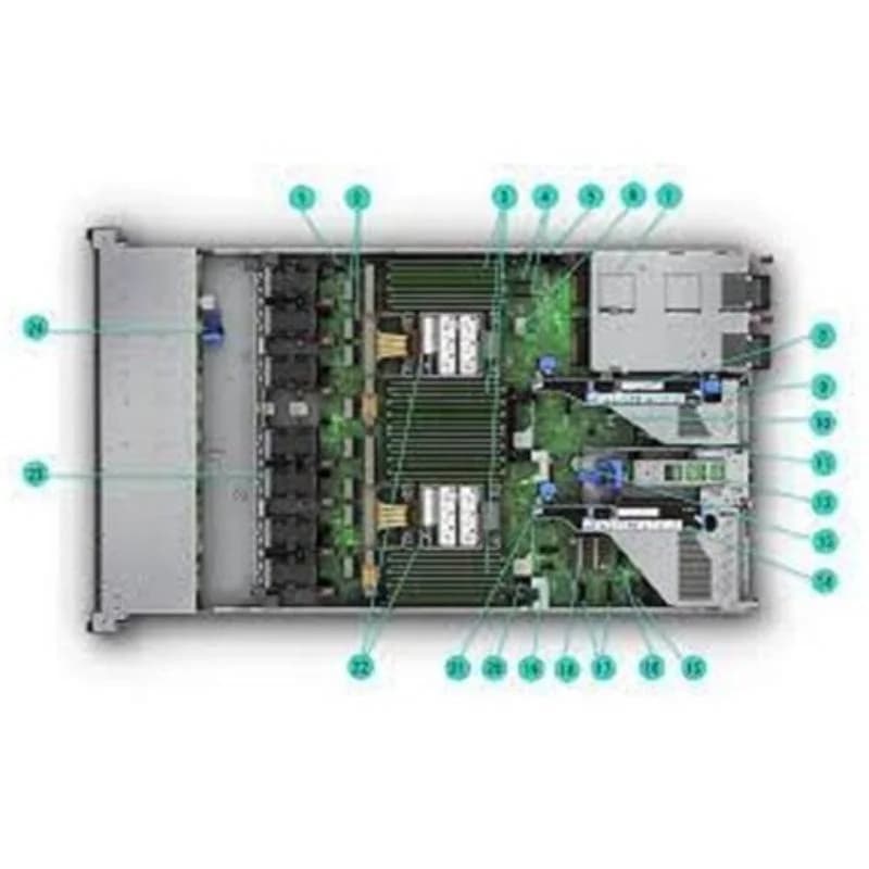 HPE DL360 GEN11 CPU1 to OCP2 X8, Enablement kit (P51911-B21)