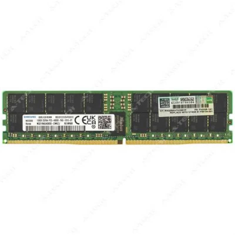 HPE SmartMemory, DDR5, module, 128 GB, DIMM 288-pin, 4800 MHz / PC5-38400, CL46, 1.1 V, 3DS registered, ECC (P56154-001)