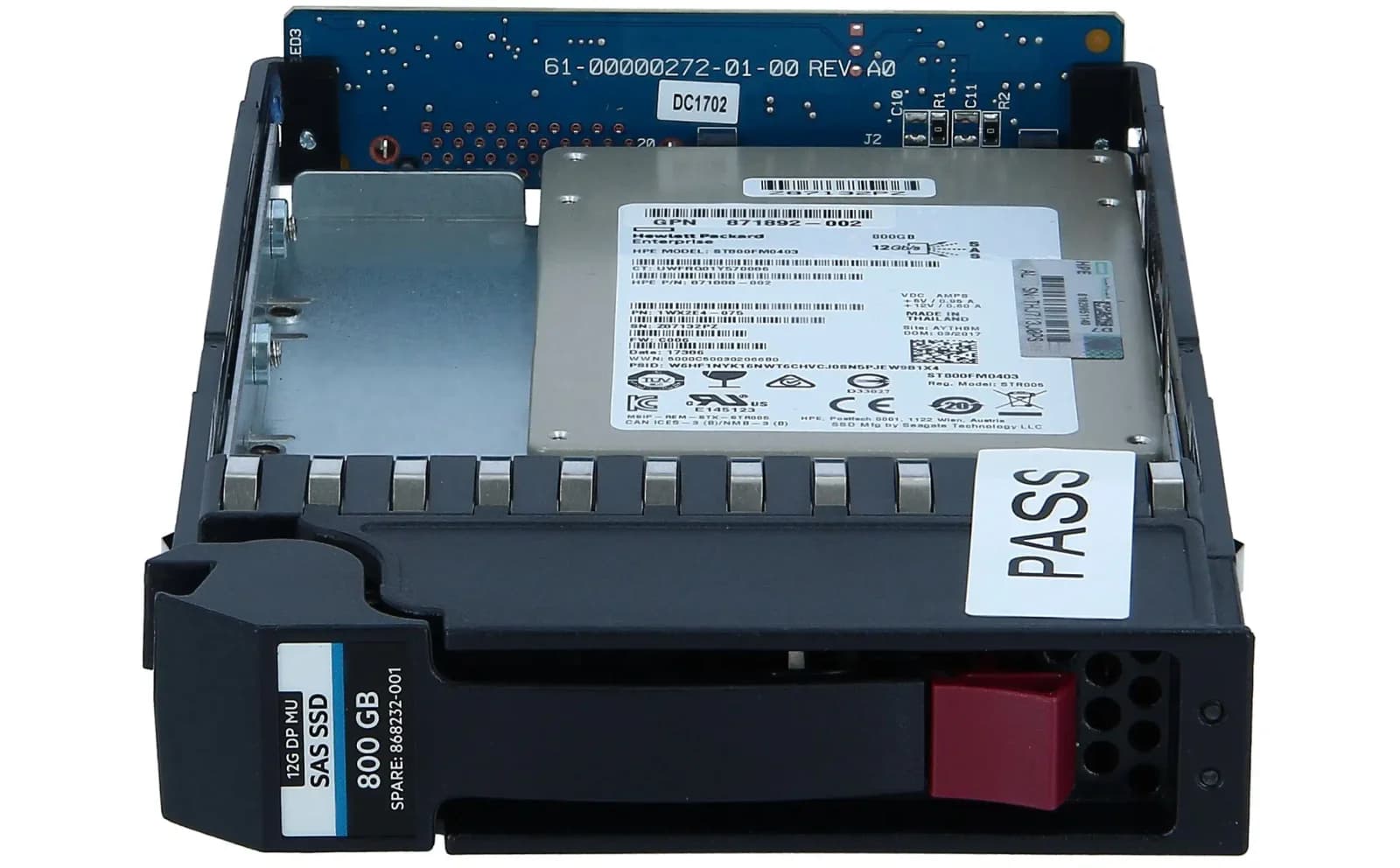 HPE Mixed Use, Solid-State-Disk, 800 GB (P9M80A)