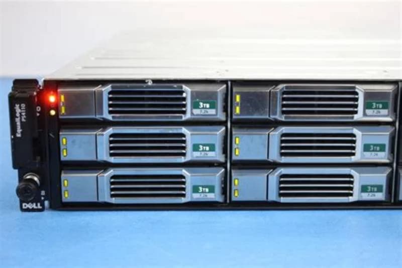DELL EqualLogic PS4110E, Configure To Order, 12 x 3.5", 2 x Type 17 Controllers, 2 x 700W PSU (PS4110E)