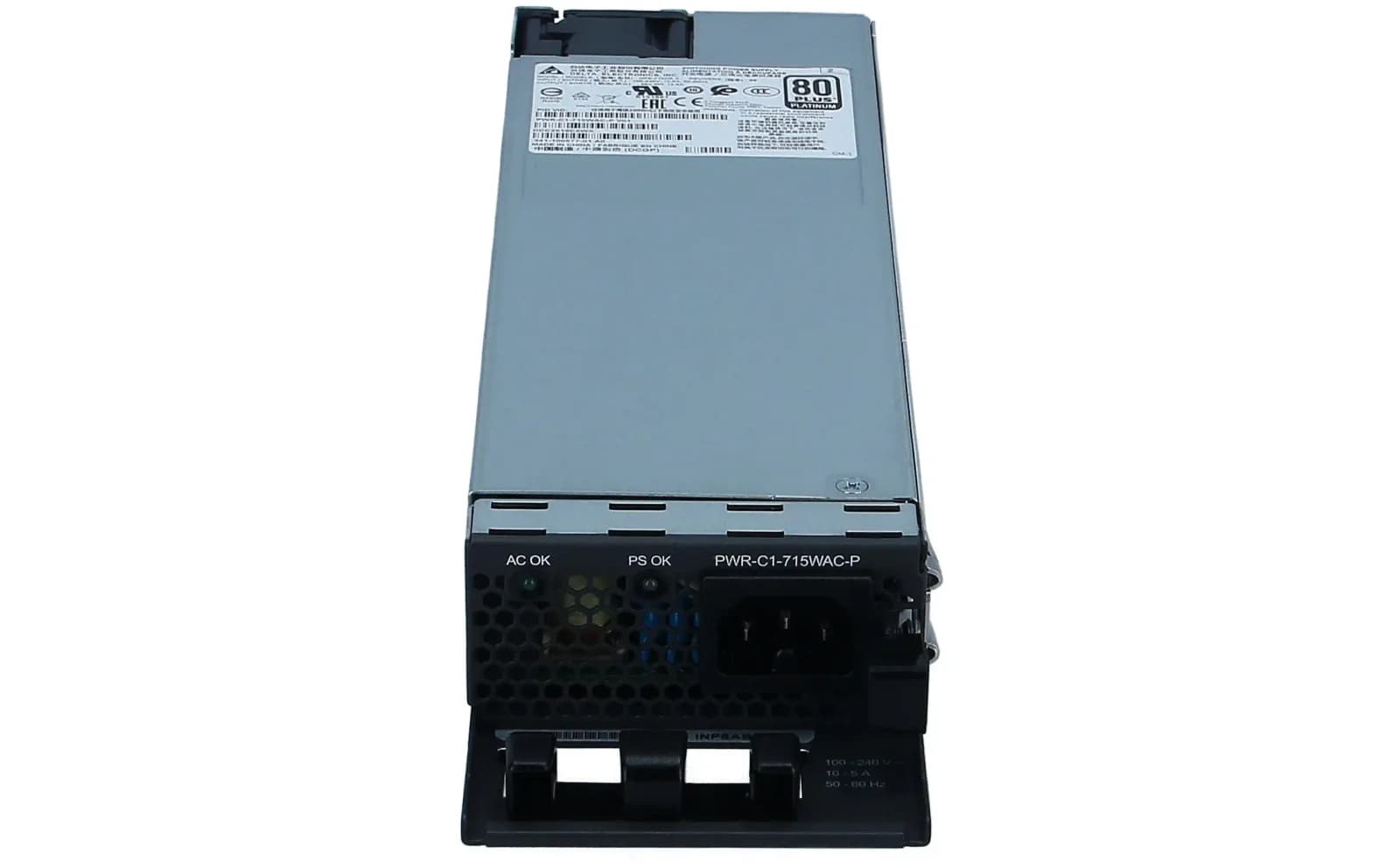 Cisco 715W AC 80+ Paltinum Config 1 Secondary PSU (PWR-C1-715WAC-P)