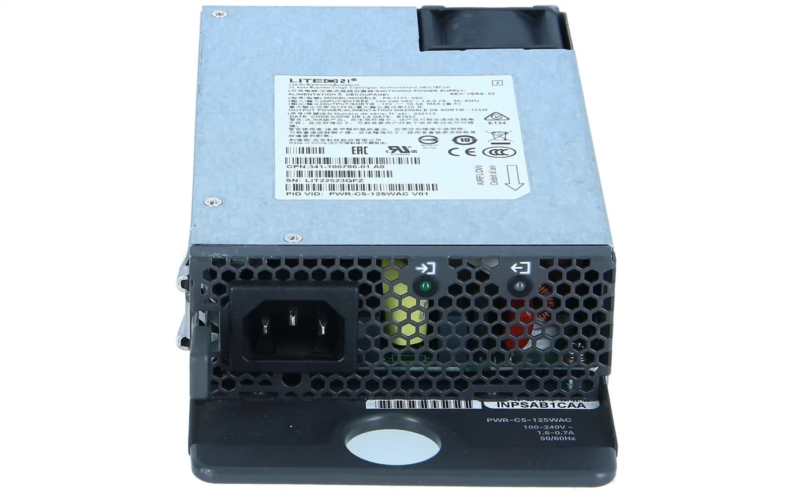 Cisco 125W AC Config 5 Power Supply (PWR-C5-125WAC)