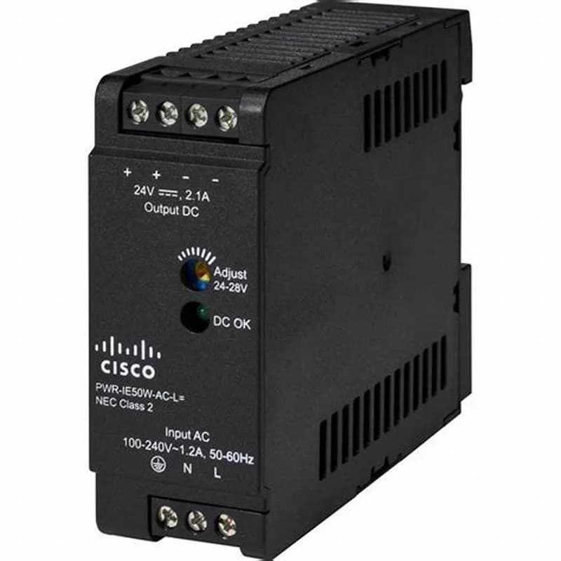 Cisco Power supply, AC 100-240 V, 480 Watt (PWR-IE480W-PCAC-L)