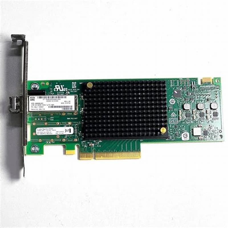 HPE StoreFabric SN1600E, Host bus adapter, PCIe 3.0 x8, 32Gb Fibre Channel x 1 (Q0L11A)