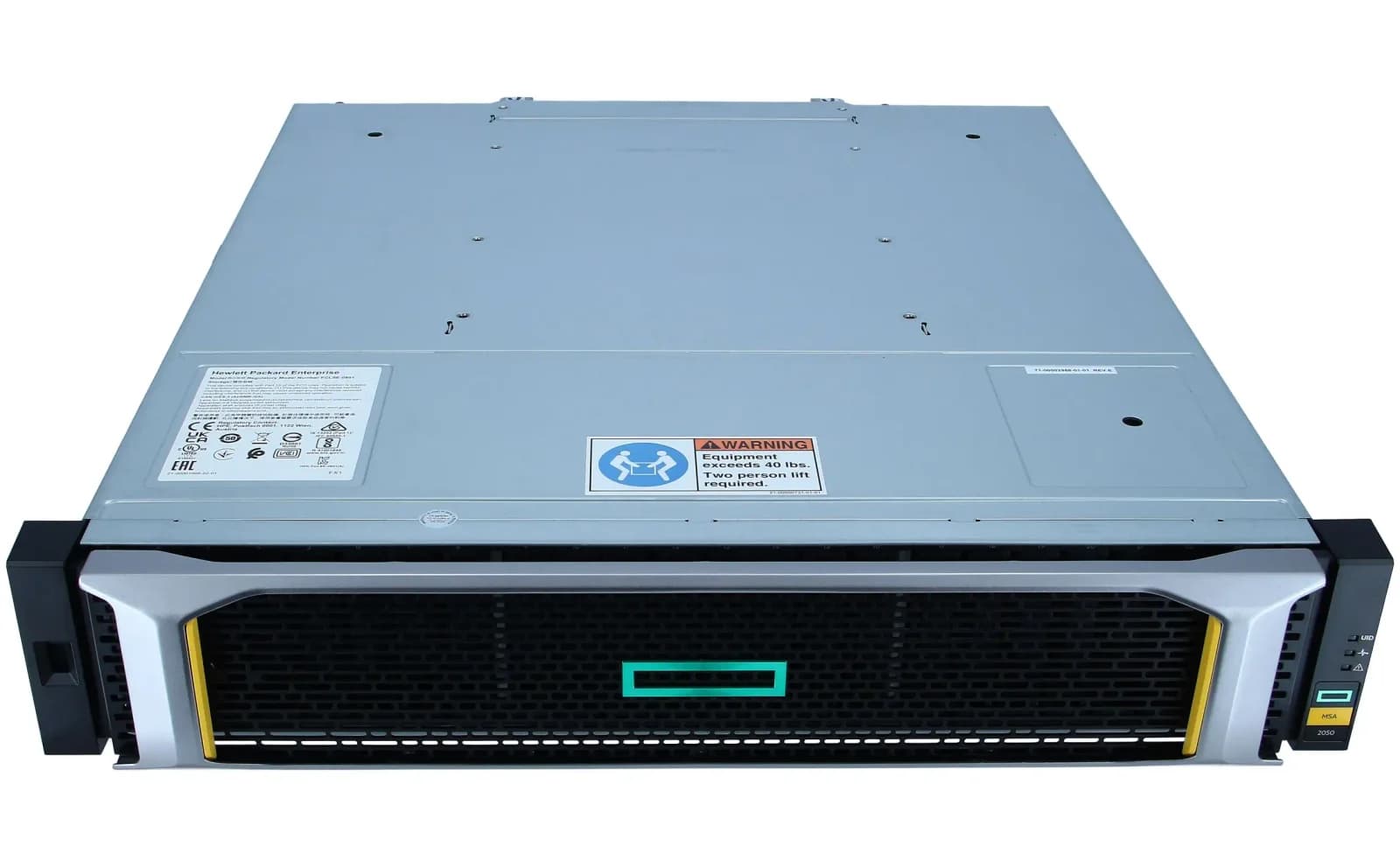 HP Modular Smart Array 2050 SFF Disk Enclosure, 24 bays (SAS-3), rack-mountable, 2U (Q1J07B)