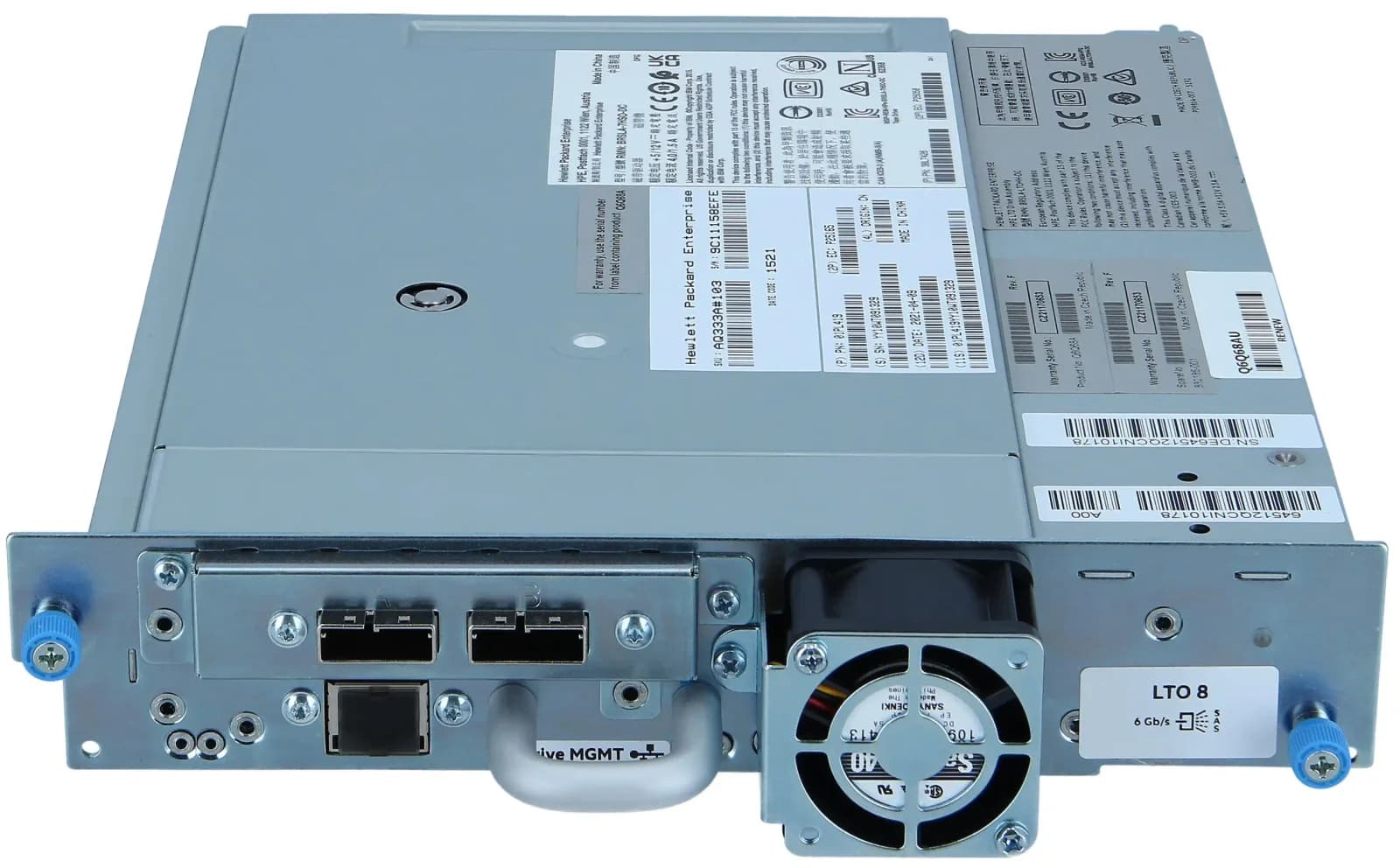 HPE HP Enterprise StoreEver MSL 30750 Drive Upgrade Kit, lent kitabxanası sürücü modulu, LTO Ultrium (12 TB / 30 TB) (Q6Q68A)