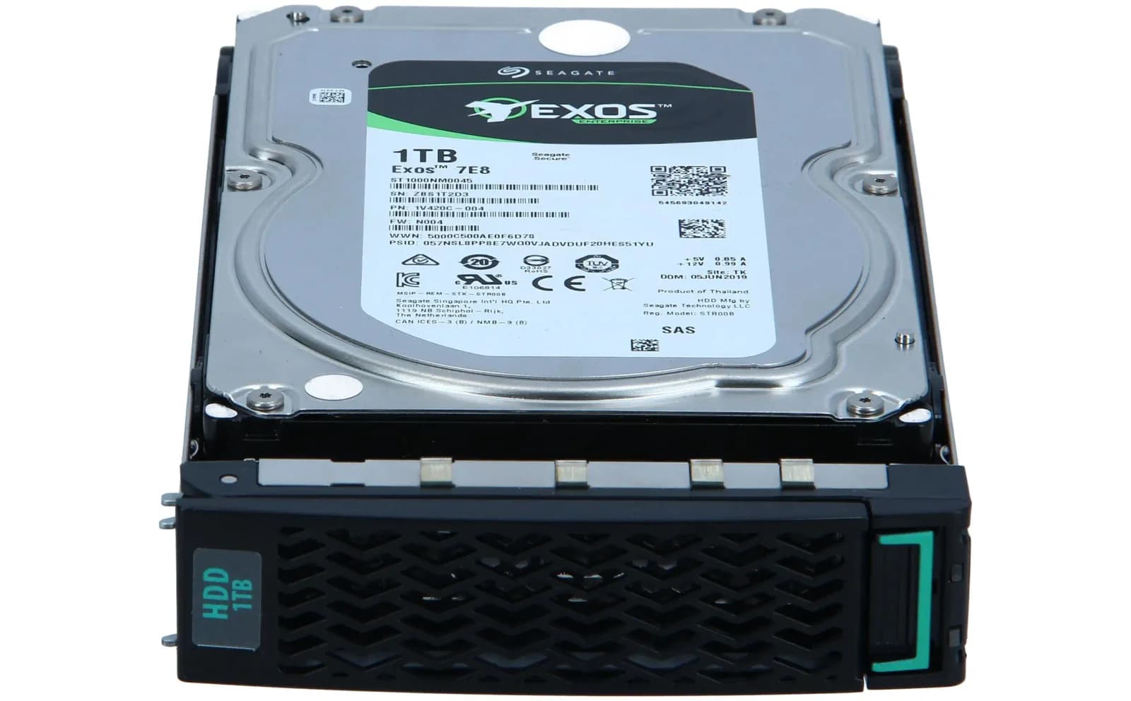 HPE Nimble HF20 1TB 7.2K SAS 12G HDD /w 3.5“ caddy (Q8D73A)