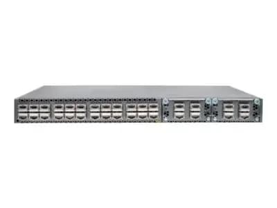 Juniper QFX Series QFX5100-24Q, Switch, L3, Managed, 24 x 40 Gigabit QSFP+ (breakout compatible), front to back airflow, rack-mountable (QFX5100-24Q-AFO)