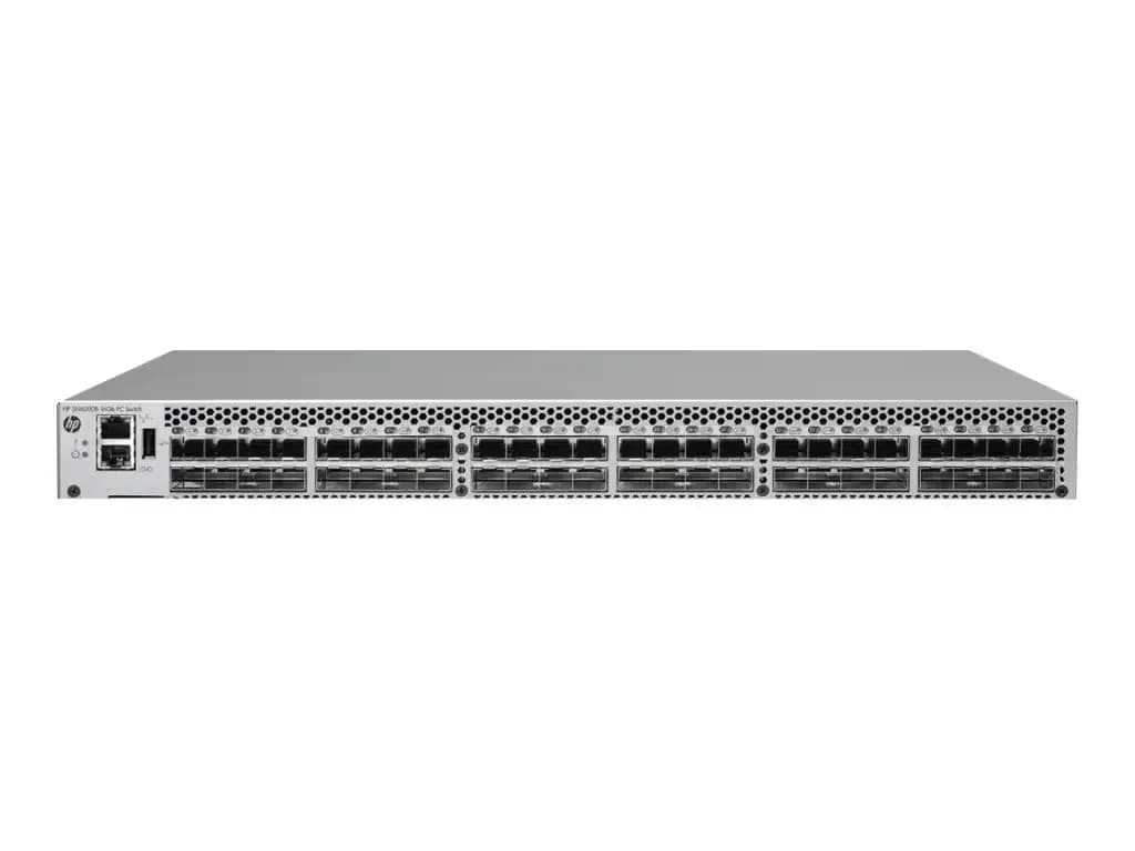 HPE SN6000B 16Gb 48-port/48-port Active Fibre Channel Switch, Switch, 48-Port 1U, rack модуль (QR480B)