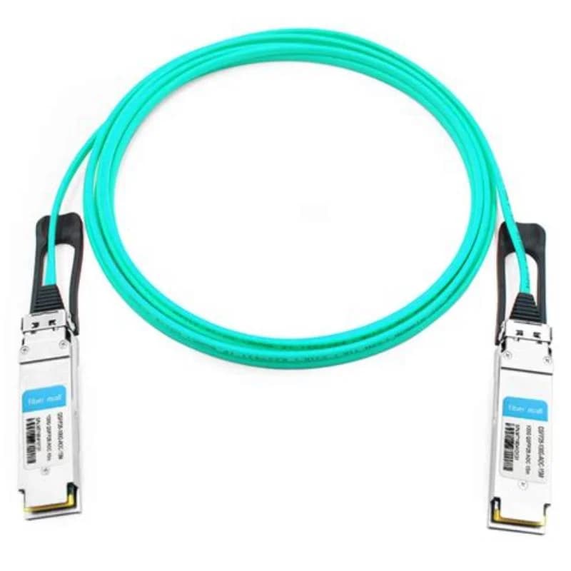 Cisco 100GBASE QSFP Active Optical Cable, QSFP to QSFP, 15 m, fibre optic, active (QSFP-100G-AOC15M)