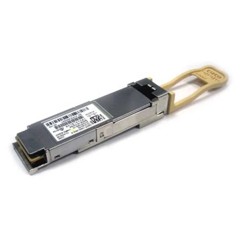 QSFP+ transceiver module, 100 Gigabit Ethernet, 100GBase-SR4, MPO, 100 m, 840-860 nm, Cisco uyğun (QSFP-100G-SR4-S-C)