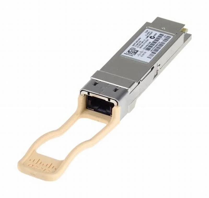 QSFP+ transceiver module, 40GbE, 40GBASE-SR4, MPO multi-mode, 150 m, 850 nm (QSFP-40G-SR4-C)