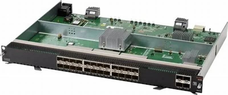 HPE Aruba 6400, Expansion module, 100M/1G/10 Gigabit Ethernet x 24 + 1Gb Ethernet/10Gb Ethernet/25Gb Ethernet/50Gb Ethernet SFP56 x 4 (R0X43A)