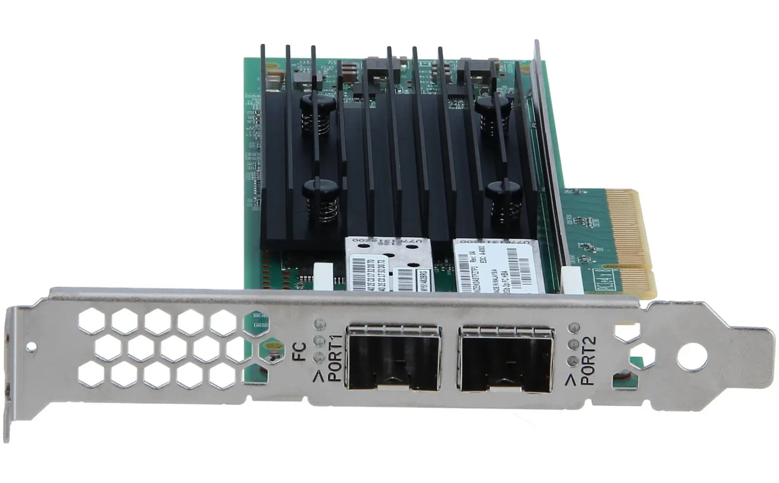 HPE StoreFabric SN1610Q Dual Port, Host bus Адаптер, PCIe 4.0 x8 low profile, 32Gb Fibre Channel x 2 (R2E09A)